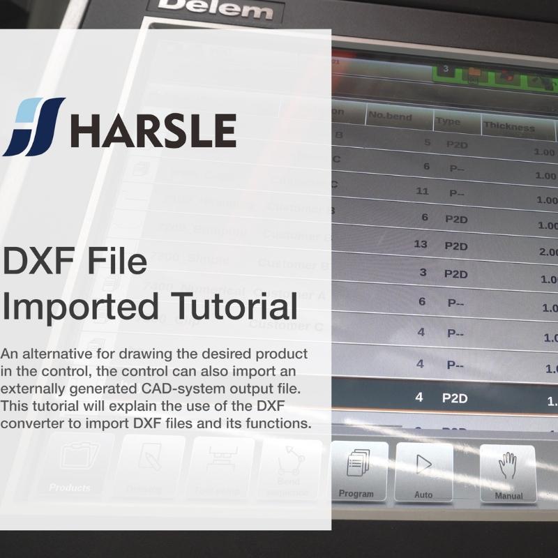 Come importare il file DXF da U-Disk (PC) a Delem Controller [Tutorial]