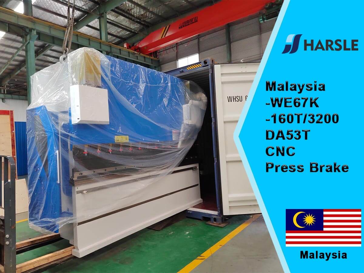 Malesia-We67K-160T/3200 DA53T CNC Press Brake