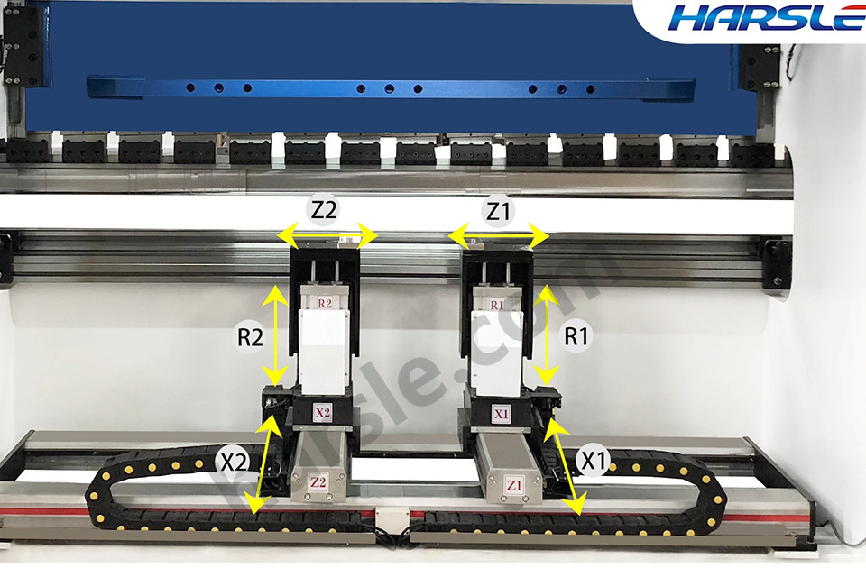 Backgauge della macchina per freni CNC a 6 assi CNC