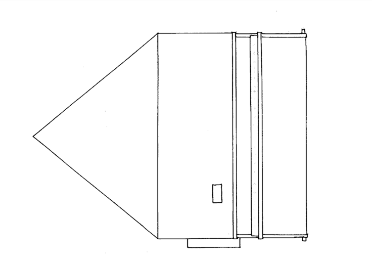 disegno della cesoia idraulica