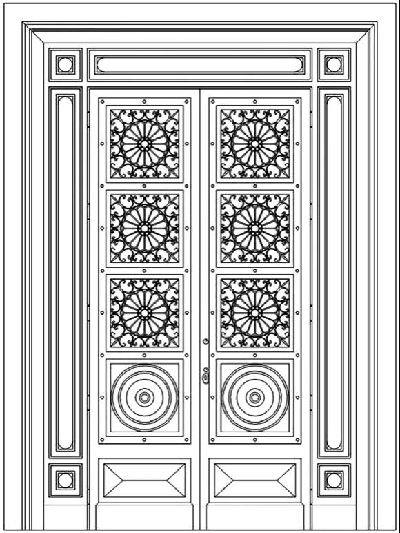 Introduzione al processo di goffratura porta di sicurezza (1)