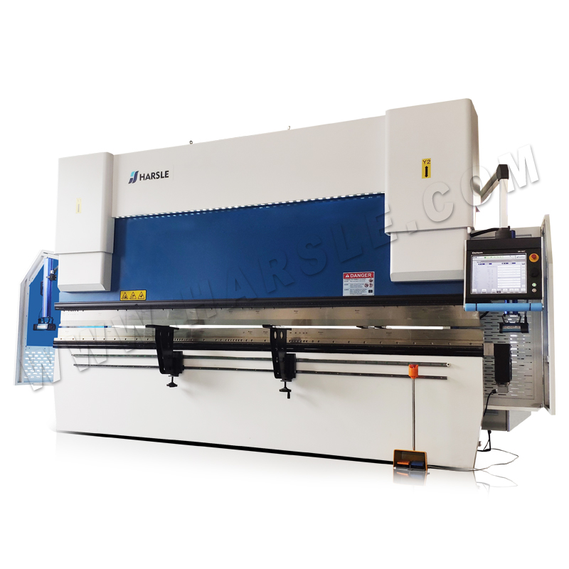 Pressa piegatrice CNC ibrida HS16040 con DA 66T con 8+1 assi, piegatrice HARSLE Genius