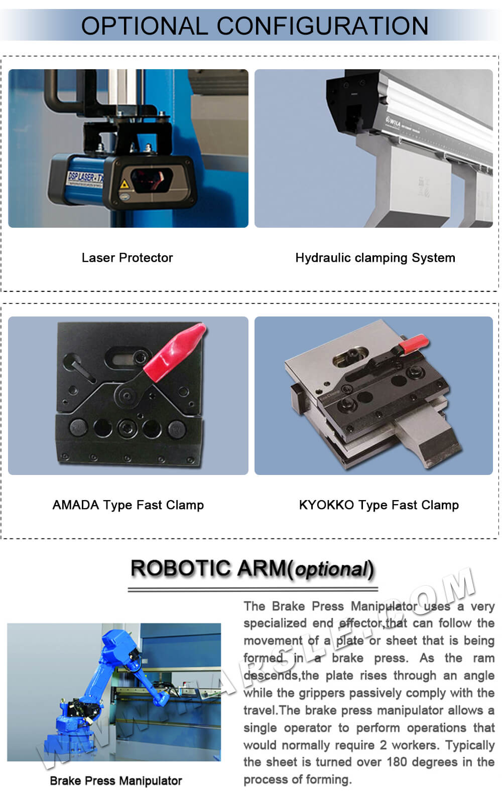 Servo Press Brake Machine